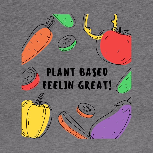 Plant Based t-shirt by GenerativeCreations